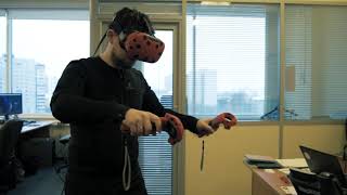 Astronaut VR Training in Teslasuit by CROC