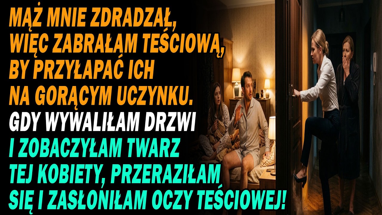 Tamtego popołudnia znalazłam w kieszeni męża paragon z motelu. Zamiast płakać, poszłam po moją teściową, żeby razem z nią złapać go na gorącym uczynku. Kiedy wyważyłyśmy drzwi pokoju 607,...