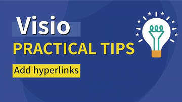🔗 Adding Hyperlinks in Visio! (Make Diagrams Interactive)