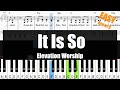 🎹Elevation Worship - It Is So (Key of C) | Sheet   Lyrics   Chords Piano Easy Tutorial🎹