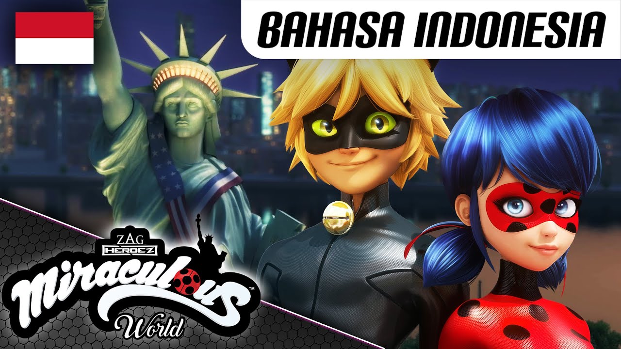 MIRACULOUS | Bahasa Indonesia 🇮🇩 | 🐞 NEW YORK SPESIAL – Kompilasi 🐾 | 20 MENIT | Ladybug & Cat Noir