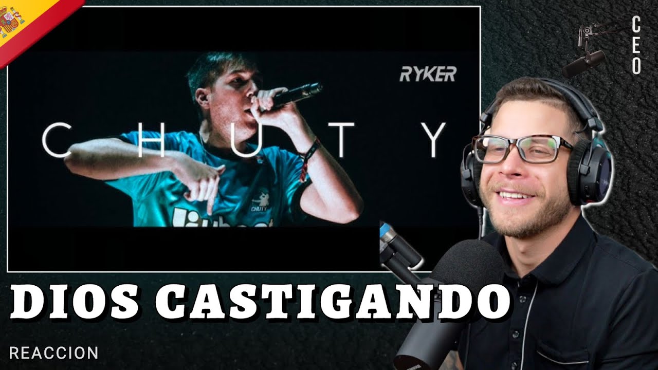 🇪🇦 Mi amigo DOMINICANO reacciona a CHUTY por primera vez ( RYKER )