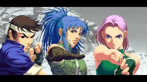 912: King of Fighters 2000 NEOGEO MVS \\ Shingo, Kensou, Mary, Leona max lvl Arcade runs & 1cc!