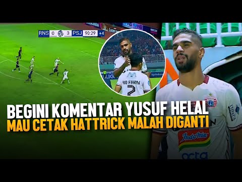 YUSUF HELAL BUKA SUARA ‼️ Komentar Abdulla Yusuf Helal Usai Cetak 2 Gol Debutnya di Persija Jakarta