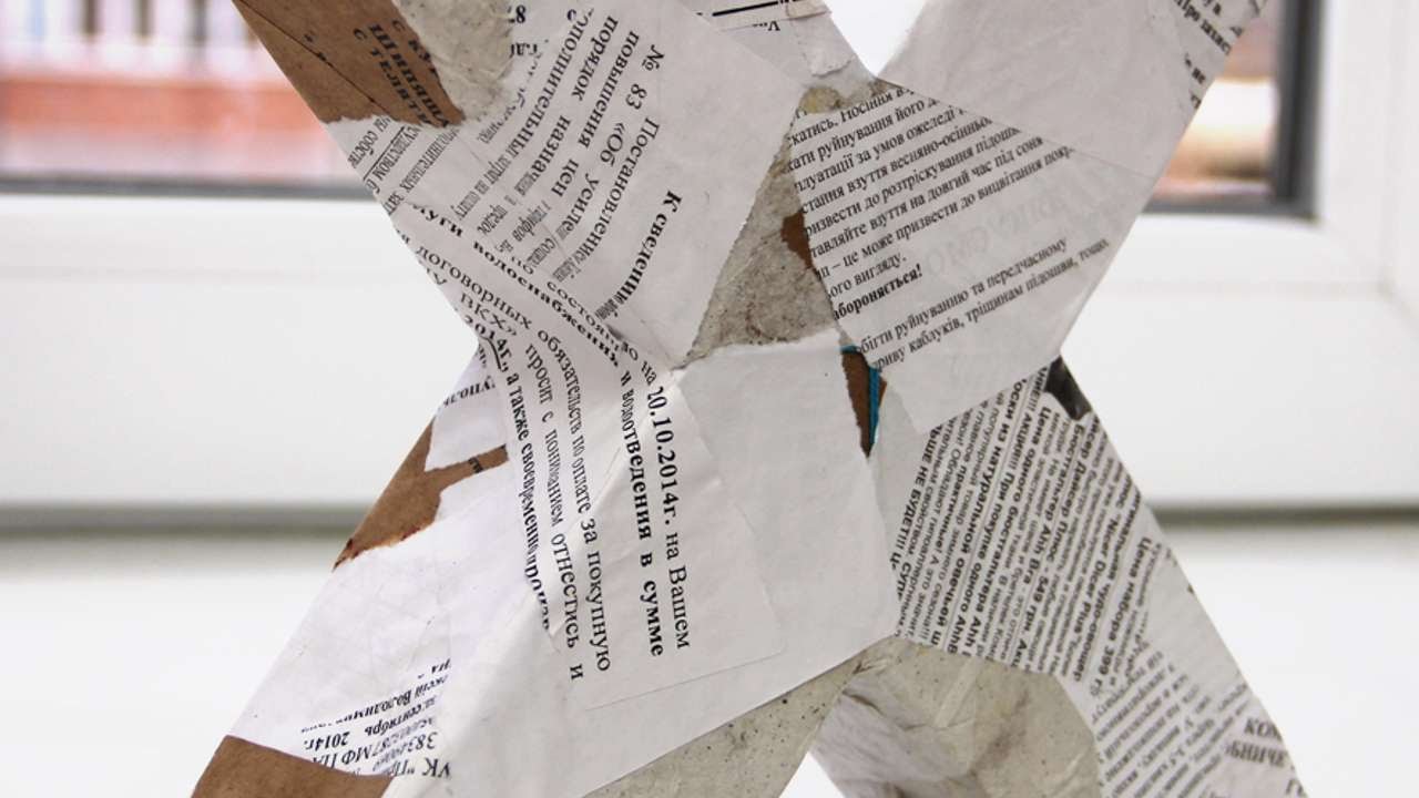 How To Make Volume Letters From Recycled Materials - DIY Home Tutorial ...