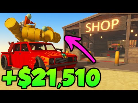 Spending $21,510 at the SHOP.. (Roblox A Dusty Trip)