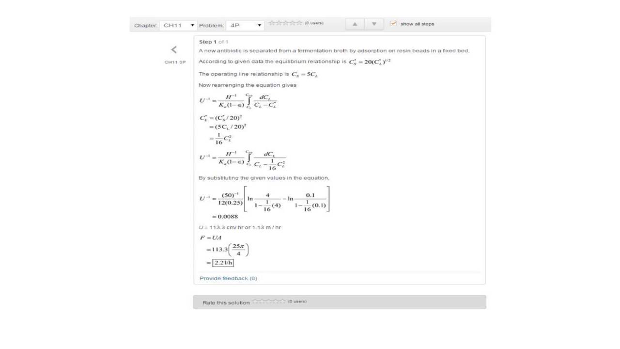 Bioprocess engineering chap 11 solutions youtube