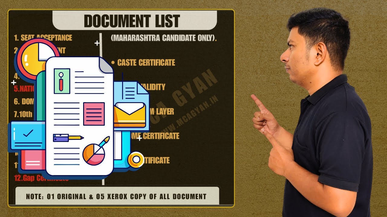 "MAH MCA CET 2025: Important Documents Required for College Admission 🔥 ...