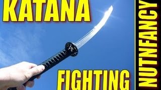 "How You Can Fight with a Katana" by Nutnfancy [featuring OfficerJared]