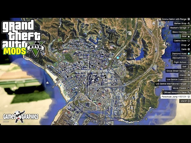 How to Install 4K Satellite Map!!! (2019) GTA 5 MODS 