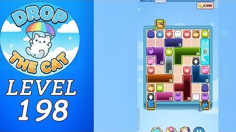 Drop The Cat Level 198 Walkthrough