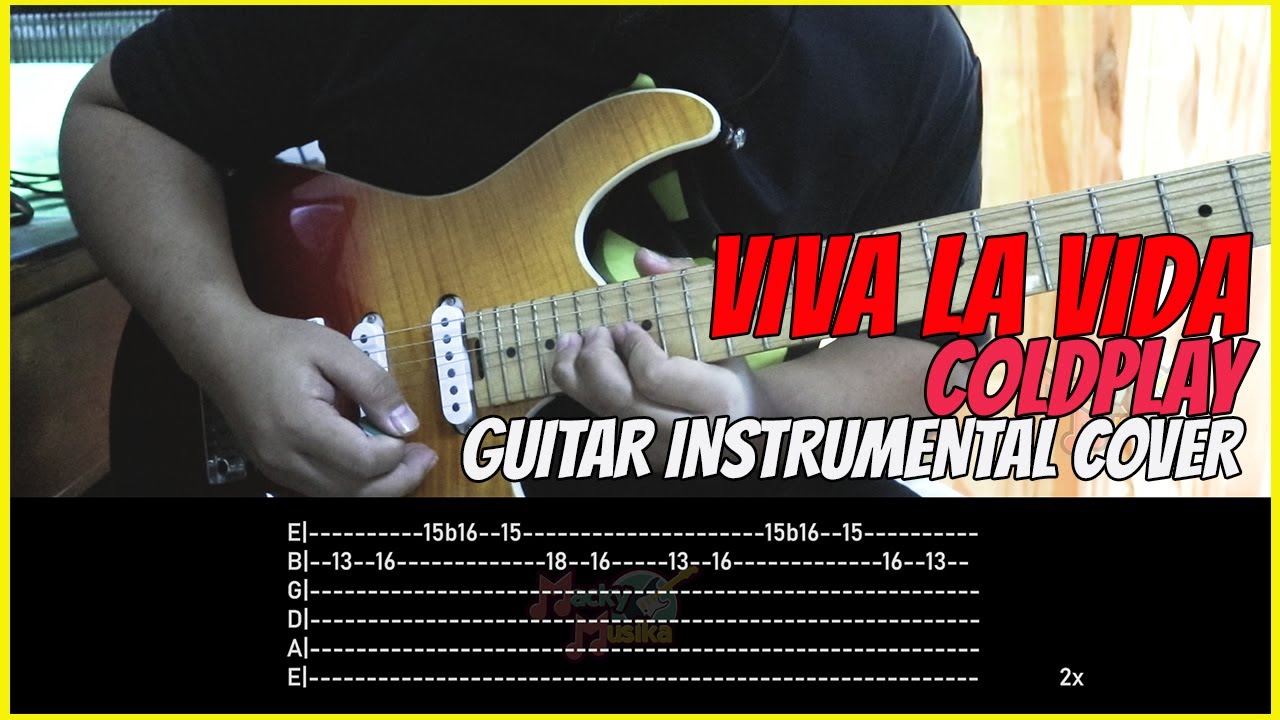 [FREE TABS] Viva La Vida by Coldplay | Guitar Instrumental Cover