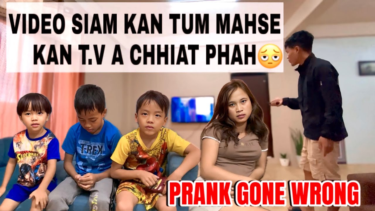 KA CHE CHHE TLUANG ZEL🫩KAN TV A CHHIAT PHAH CHIANG😩