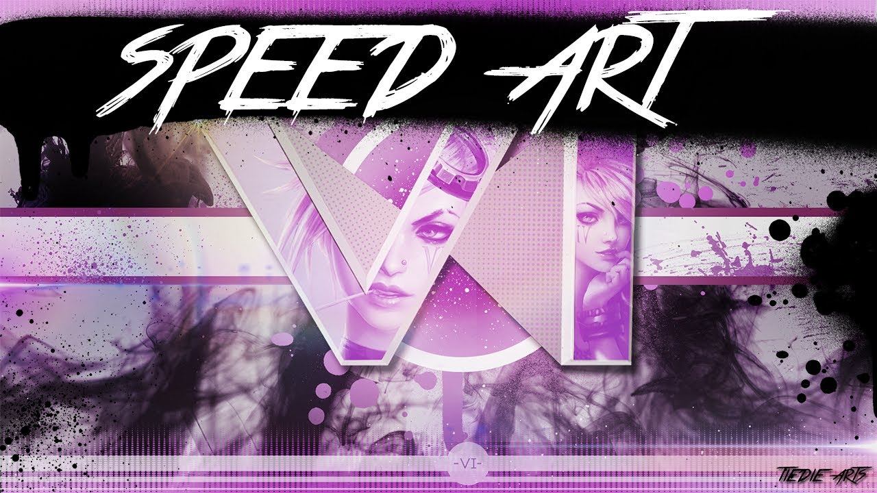 Vi Stands For Violent | League of Legends Speed Art | C4D + PS