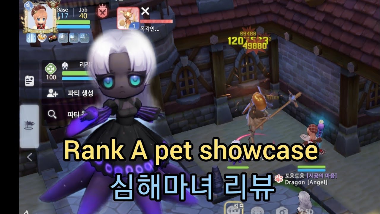 [Ragnarok origin] Best Pet A rank showcase 심해마녀 가성비갓 Ragnarokorigin 