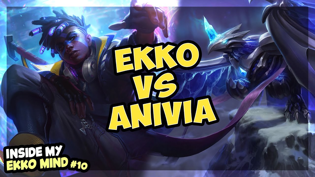 DESTROY MAGES WITH EKKO! EKKO VS ANIVIA! INSIDE MY EKKO MIND #10 !