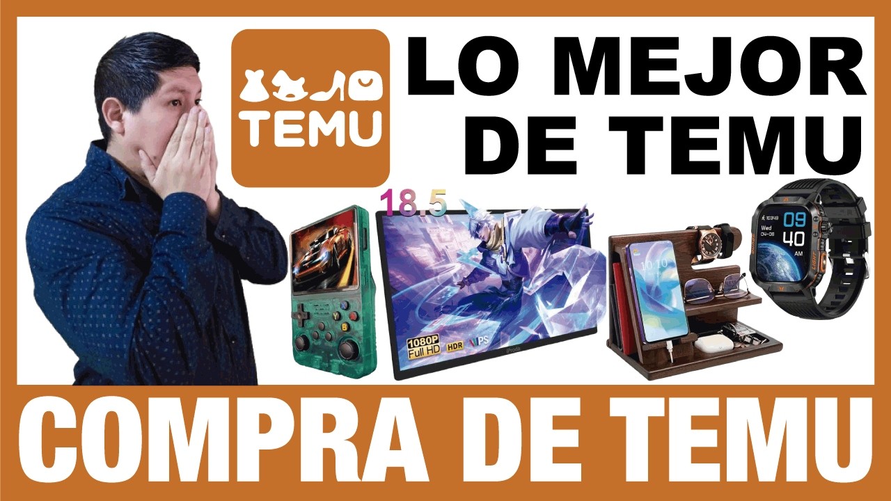 🔥 Top 10 Compras en TEMU 2025 | Productos útiles, baratos y sorprendentes 😱🛒