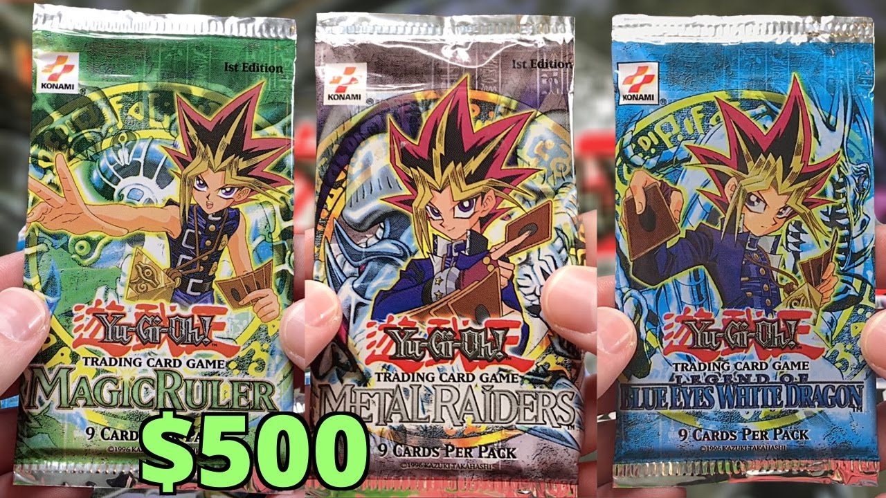 500 Vintage Yugioh Pack Opening (1st Ed MRD, MRL & PSV) YouTube