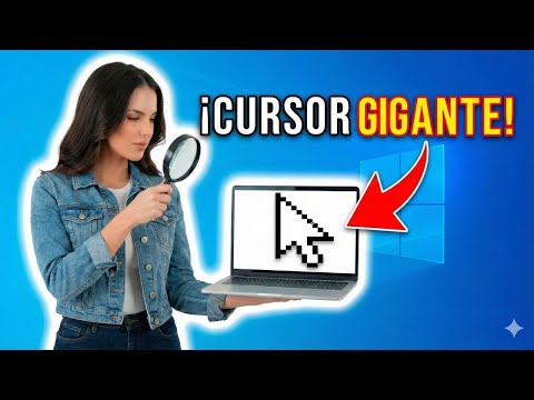 💻🖱️ Como AGRANDAR el PUNTERO del MOUSE en WINDOWS 11 y 10 (Haz el Cursor MÁS GRANDE 2026)