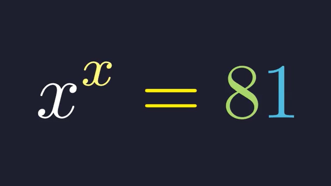 Why This Simple Equation Is So Hard To Solve?