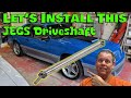 The 89G - Installing a JEGS Driveshaft in a Fox Body Mustang | Step-by-Step Guide