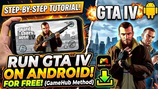 HOW TO RUN GTA IV ON ANDROID! (GameHub Tutorial) #gta #gtaiv #andriod #gta4 #gamehub #openworld  screenshot 1