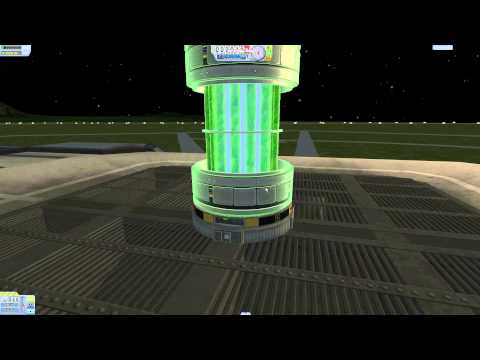 KSP BioMass Algae Greenhouse with particles