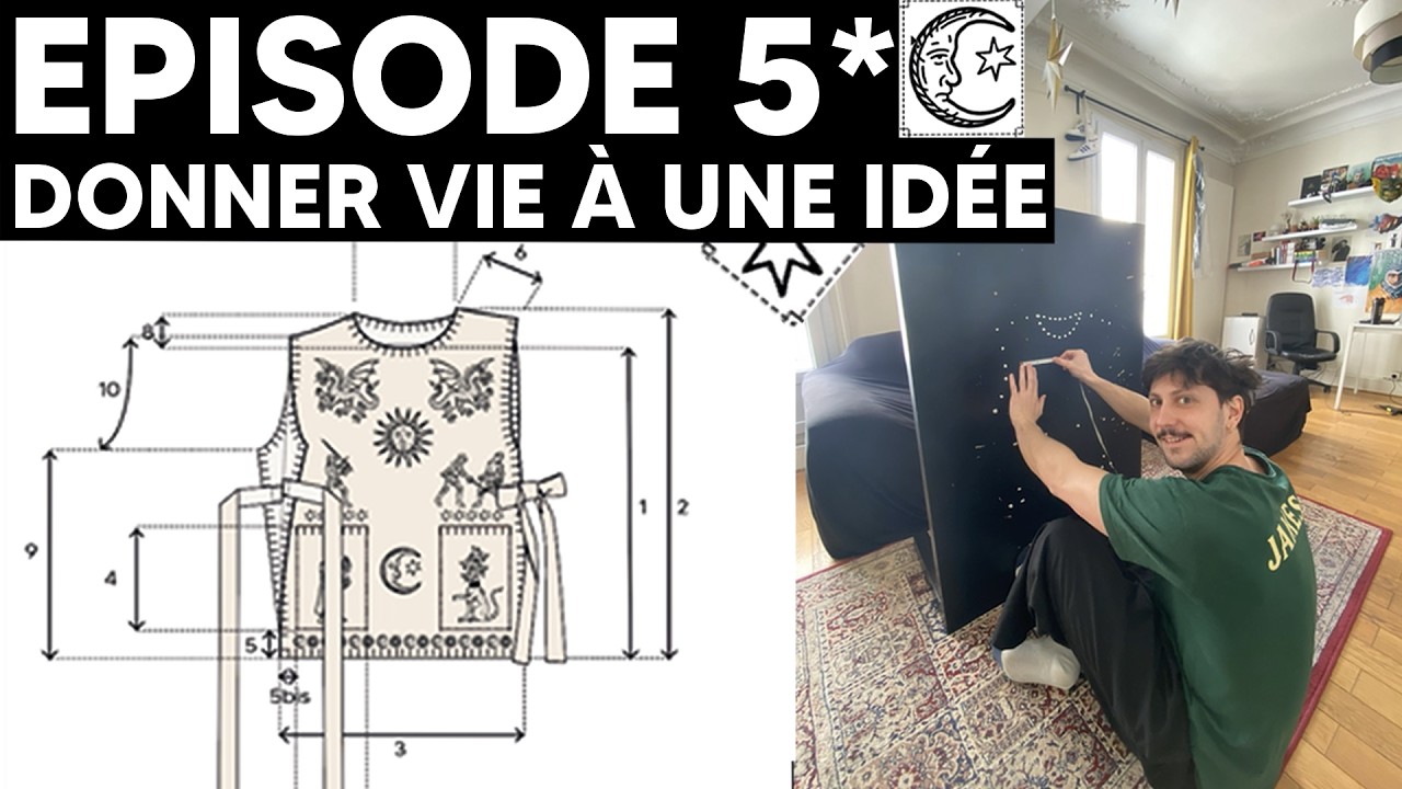 La création d'un vêtement de A à Z