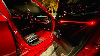 20182022 honda accord door lighting install