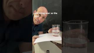 Pull the paper from the glass. #physicsdemo #physics #scienceathome #physicsteacher #forces