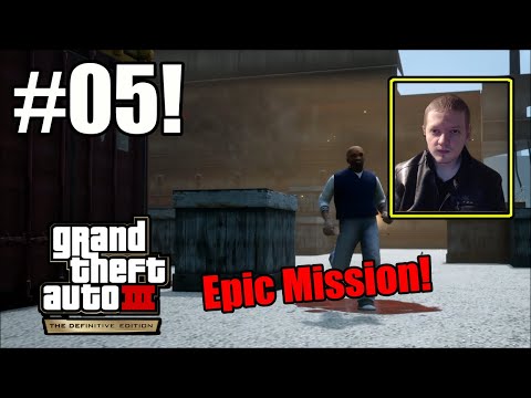 Claude And 8 Ball Blow Up The Colombian Cartel's Ship Epic Mission-  GTA 3 Definitive Edition Part 5