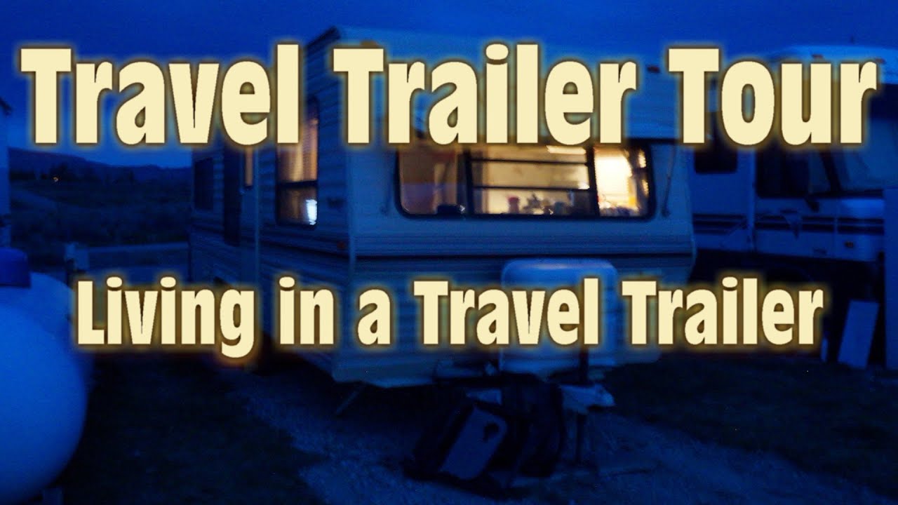 living in a travel trailer while building a house