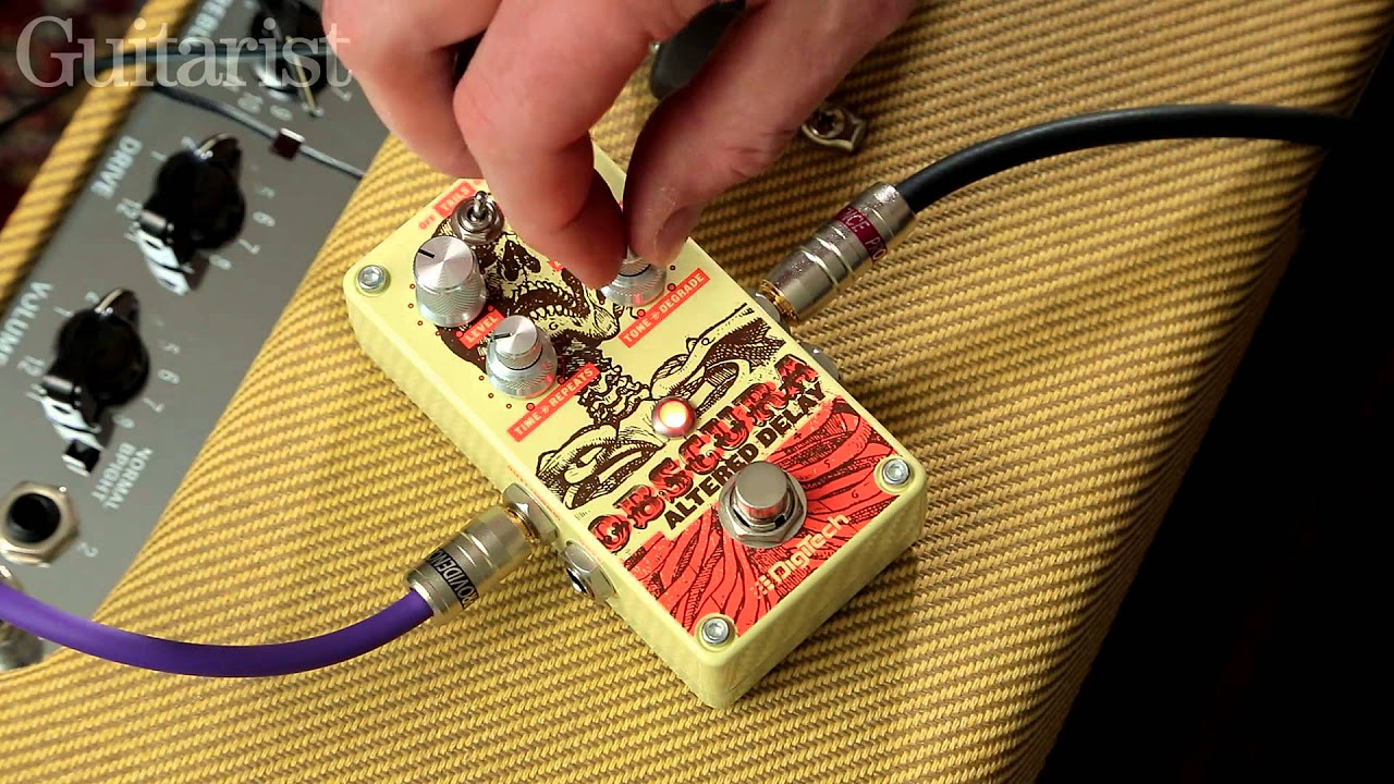 DigiTech Obscura Altered Delay Pedal Review by Sweetwater - YouTube