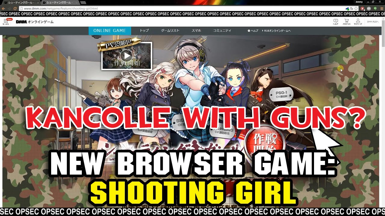 dmm kantai  Update New  New DMM browser game: Shooting Girl (Kancolle but guns)