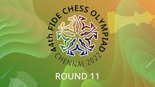 44th Chess Olympiad | Round 11