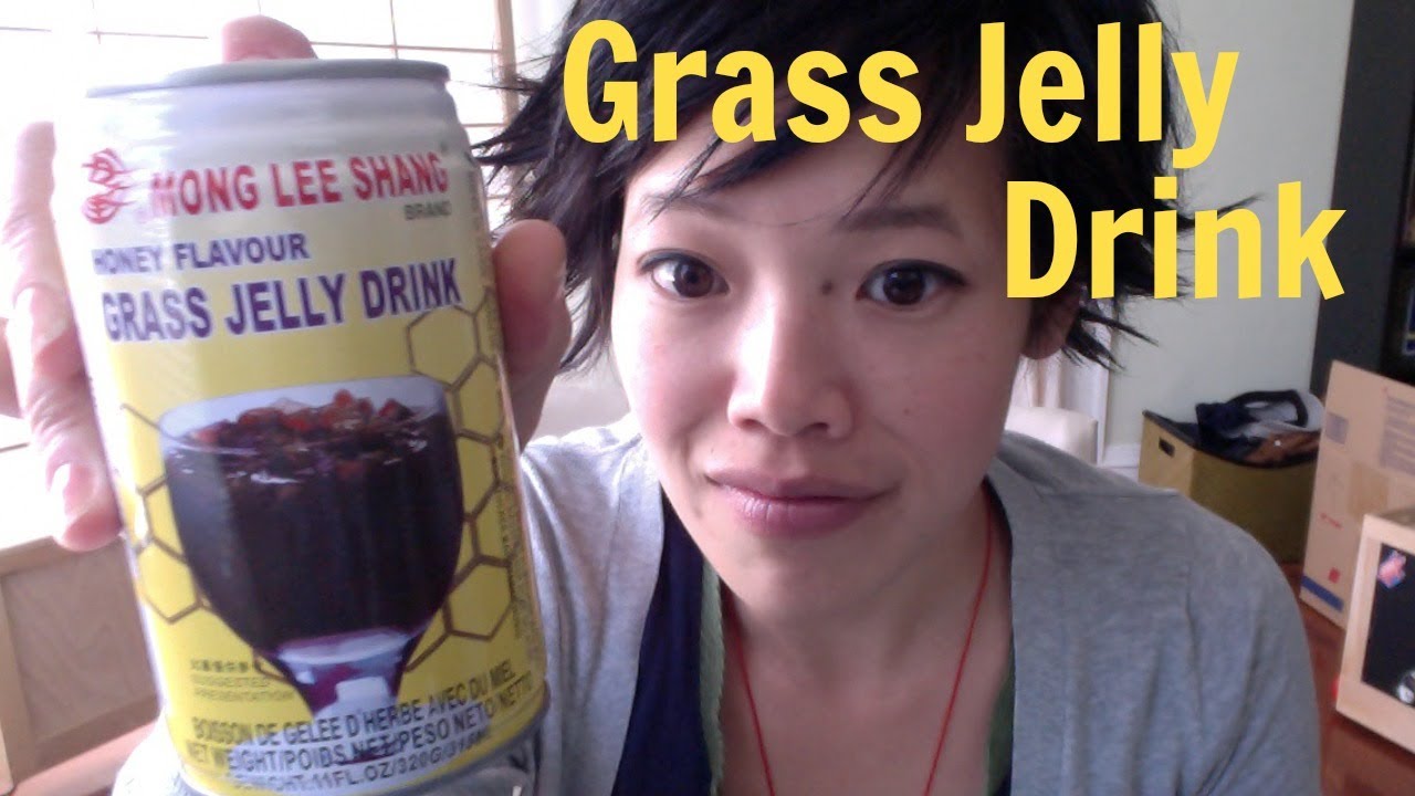 Tasting Grass Jelly Drink - Thirsty #5 | emmymade