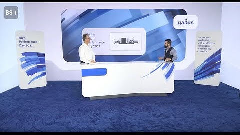 Gallus High Performance Day 2021: Breakout Session "Labelfire Low Migration"