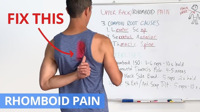 Home Exercises To ELIMINATE Muscle Knots In Your Upper Back 