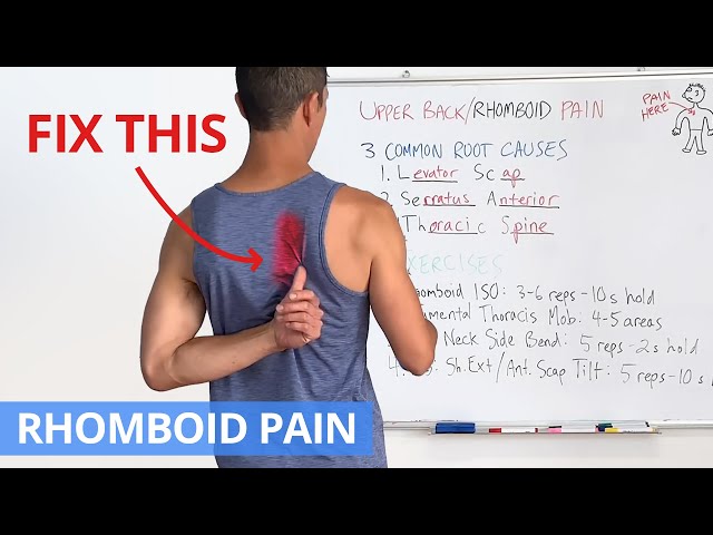 Eliminate Muscle Knots! Try This Pro Deep Tissue Massage for the back,  Rhomboids, Traps, back pain 