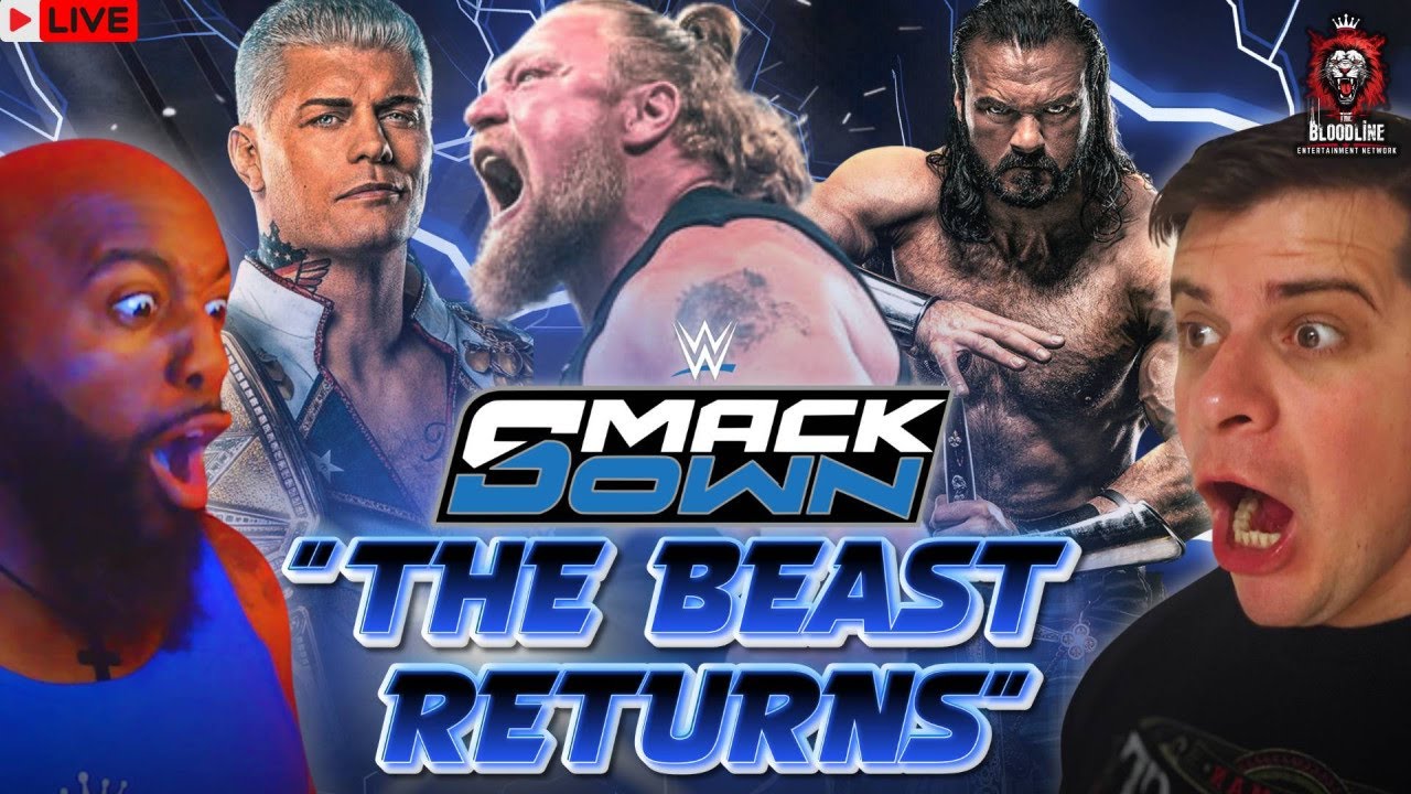 The Beast Is Back! Brock Lesnar’s Return | SmackDown Watch Along LIVE 