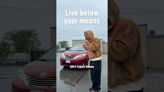 LIVE BELOW YOUR MEANS (Big Red)