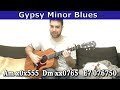 Lesson: Gypsy Style Minor Blues in Fingerstyle (AWESOME!) - Guitar Tutorial w/ TAB | LickNRiff