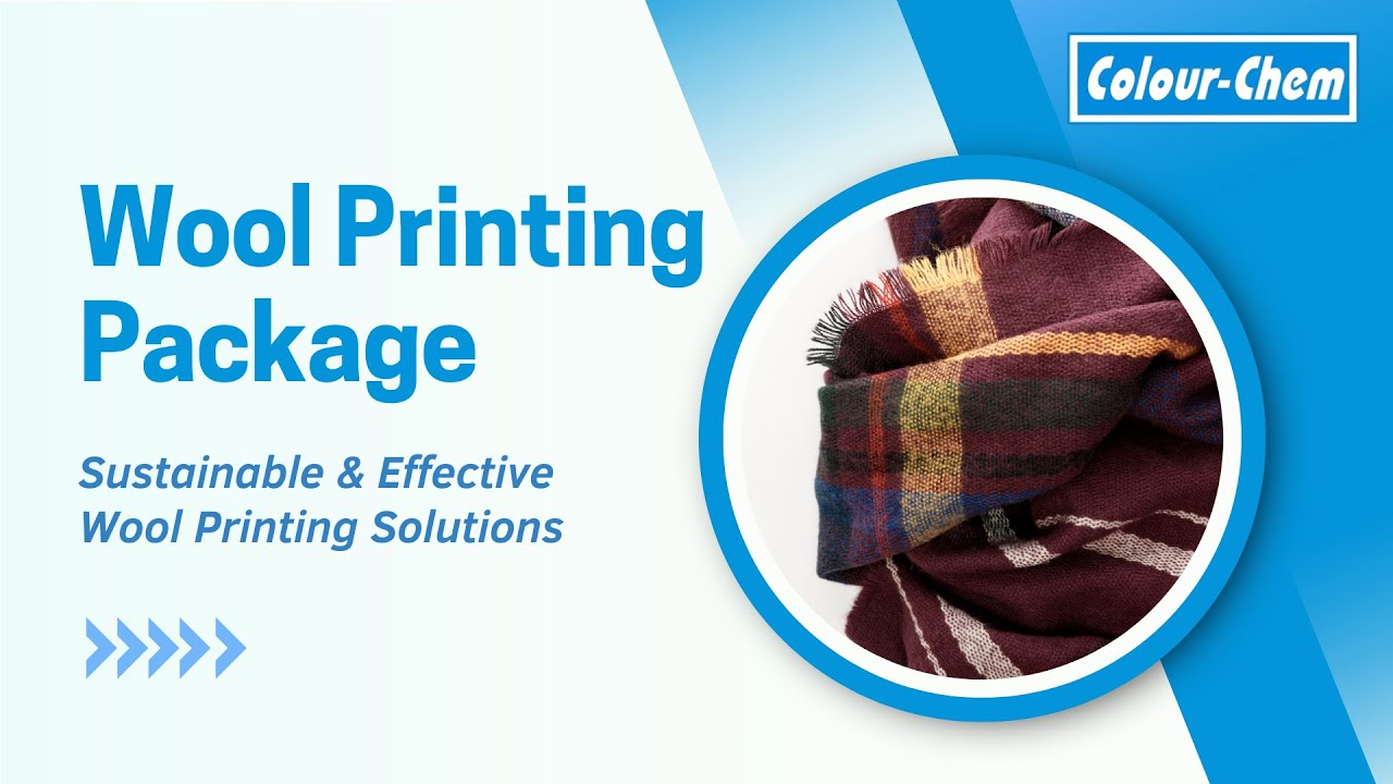 Wool Printing Solutions by Colour Chem | Vibrant Prints & Sustainable Performance 🧶✨