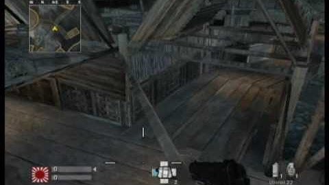 Call of Duty WaW Wii Makin Glitches (under map too)