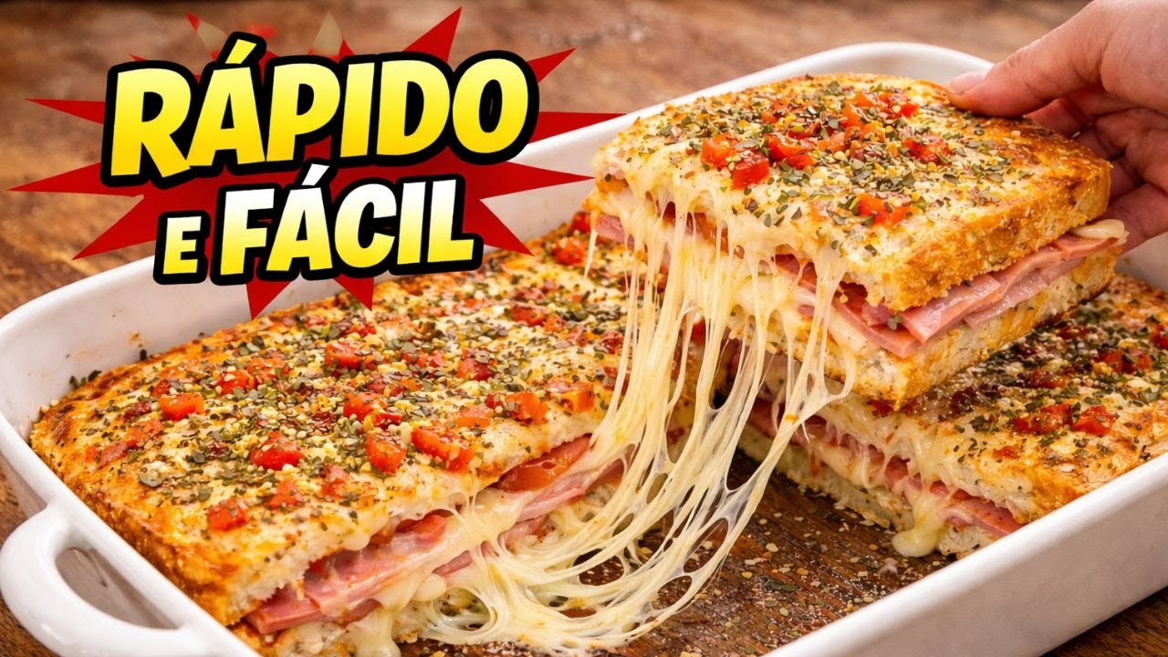 O SEGREDO DO LANCHE RÁPIDO, FÁCIL E BARATO EM 5 MINUTOS - YouTube