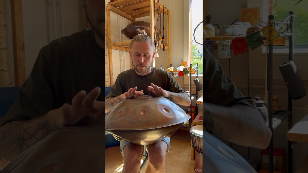 Handpan music | Short video | Denys Balykhin #handpanworld #handpanmusic #meditation