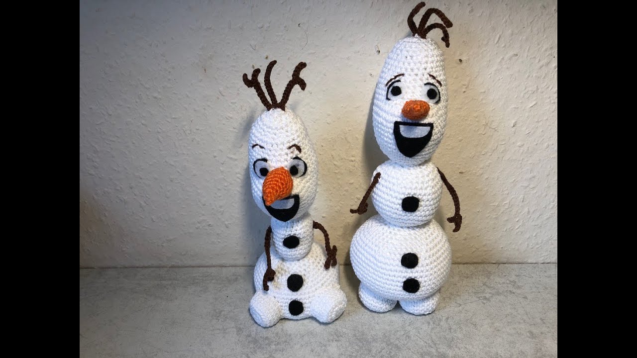 Tuto Olaf Au Crochet Youtube