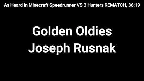 Golden Oldies - Joseph Rusnak [1 Hour Extension]