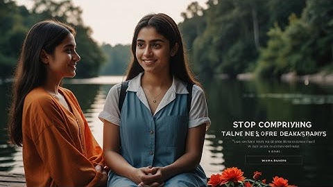 "Stop Comparing Yourself: Embrace Your Unique Journey!"