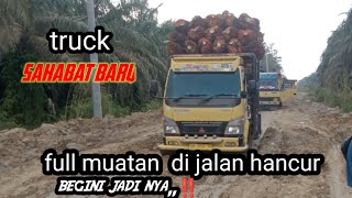 detik-detik canter muat sawit terpuruk ‼️begini jdi nya